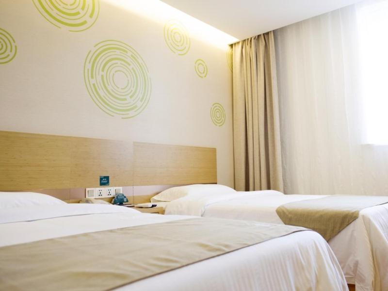 Greentree Inn Nantong Qidong Lvsi Harbour Express Hotel Dış mekan fotoğraf